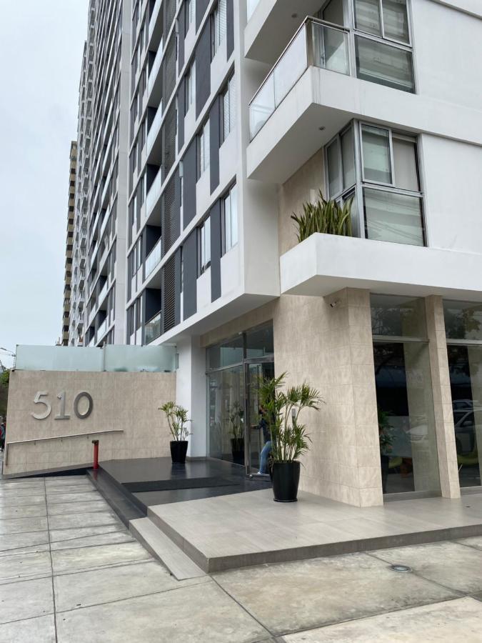 Hermoso Apartamento Con Piscina Miraflores- Canvas Лима Экстерьер фото
