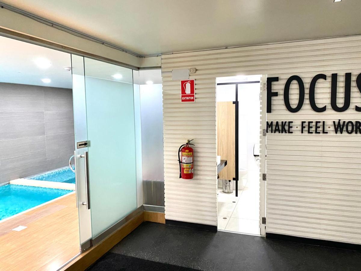 Hermoso Apartamento Con Piscina Miraflores- Canvas Лима Экстерьер фото