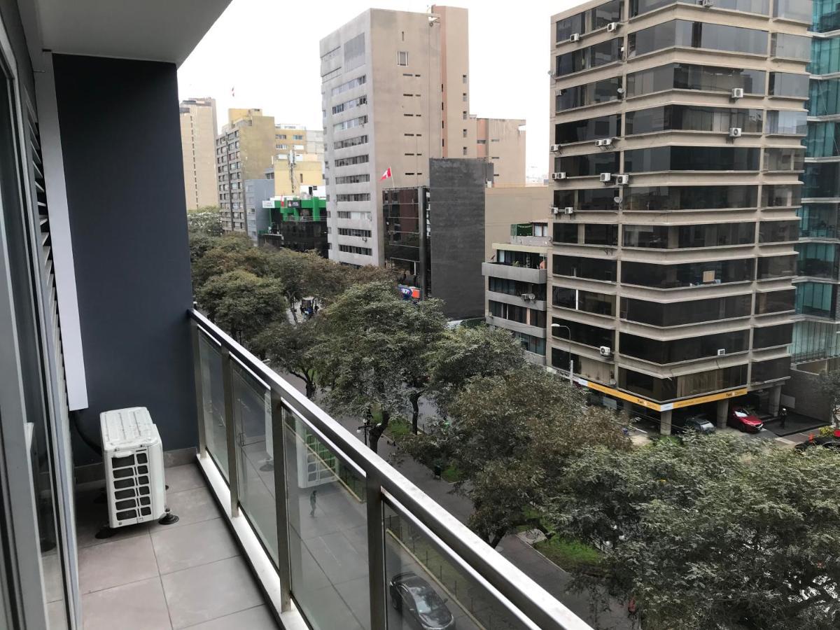 Hermoso Apartamento Con Piscina Miraflores- Canvas Лима Экстерьер фото
