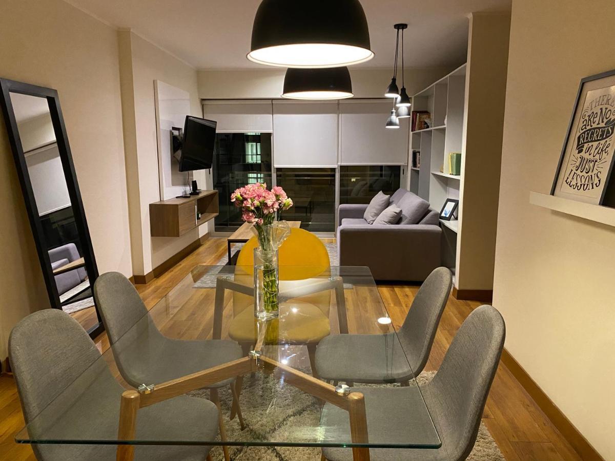 Hermoso Apartamento Con Piscina Miraflores- Canvas Лима Экстерьер фото