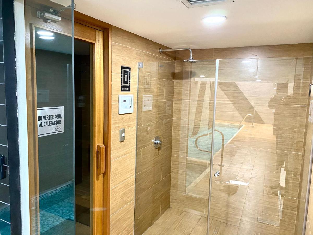 Hermoso Apartamento Con Piscina Miraflores- Canvas Лима Экстерьер фото